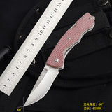 EDC Pocketed Knife Finish 7095 Survival Folding Tool