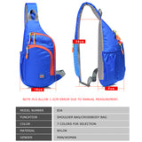 Waterproof Nylon Outdoor Sports Anti Theft Bag