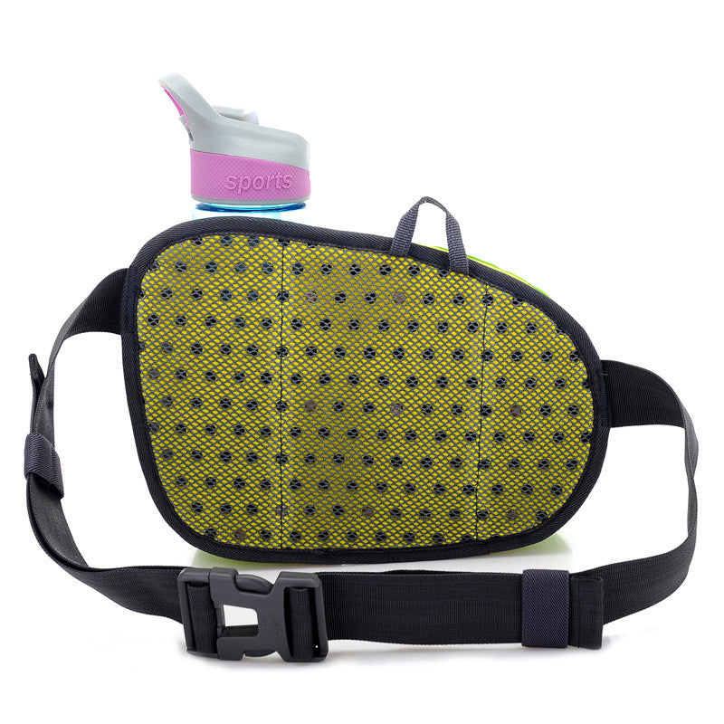 Waist Pack With Bottle Holder Travel Cycling Fanny Pack dog walking