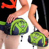 Outdoor Multifunctional Nylon Shoulder Bag Climbing Running Cycling Waist Pack