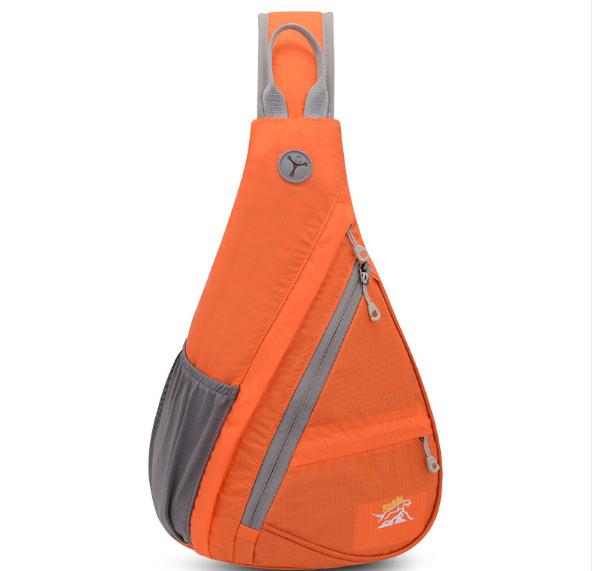Nylon Sports Bag Men Women Chest Bag Outdoor Climbing Hiking Bag