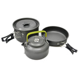 Ultra-light Aluminum Alloy Camping Cookware Utensils Outdoor Cooking Teapot