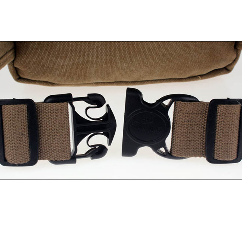 M0236U DAILY MULTI POCKET 30MM BELT Men Women Fanny Canvas Real Calf  Leather Waist Pack Key Holder Bags Purse From Topsellershop6, $69.29