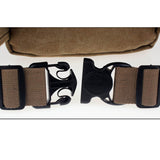 Vintage Canvas Waist Bag Multiple Pocket Fanny Pack