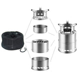 Bump Outdoor Camping Furnace End Deconstructable Wood Stoves Picnic Barbecue Stoves