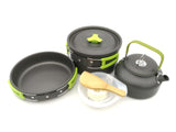 Ultra-light Aluminum Alloy Camping Cookware Utensils Outdoor Cooking Teapot