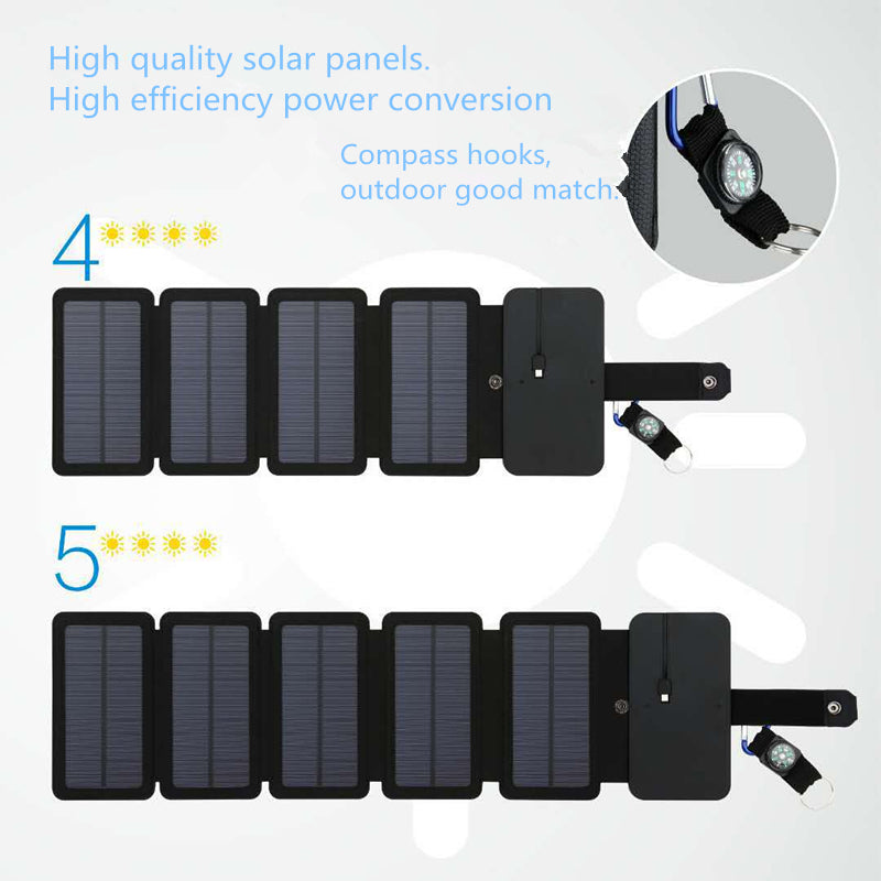 10W Folding Solar Cells Charger