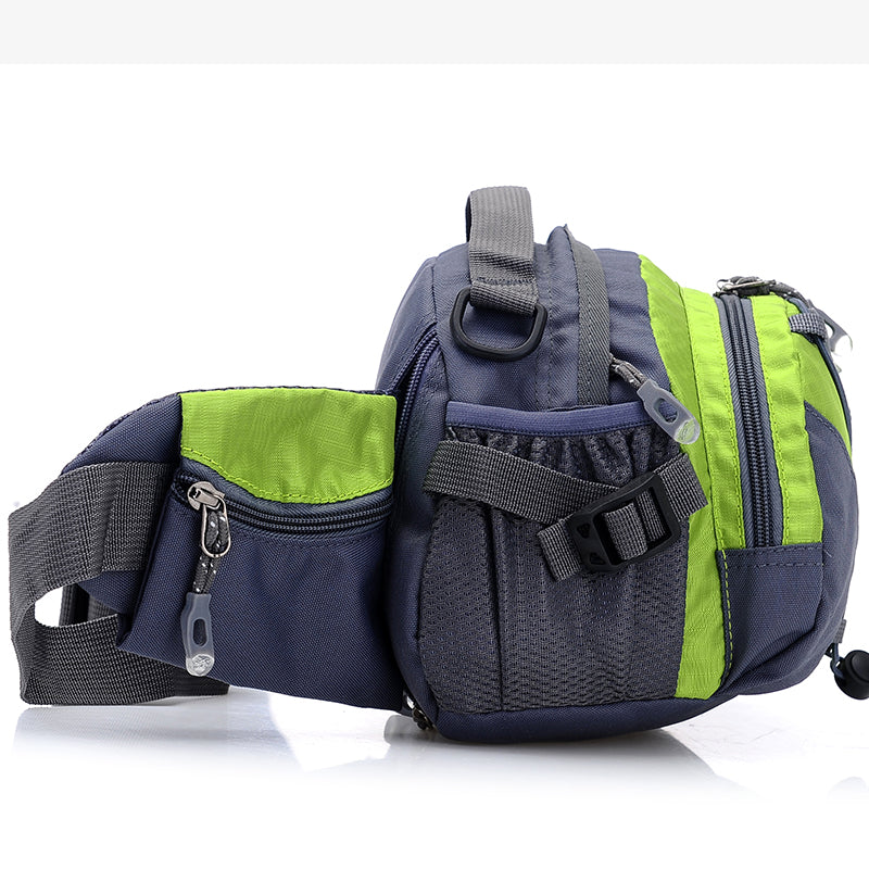 Wautton Outdoor Waist Bag Crossbody Sling Bag Nylon Wautton