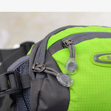 Waterproof waist bag with two water bottle holders for camping wanderlust