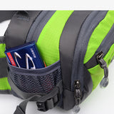 Waterproof waist bag with two water bottle holders for camping wanderlust