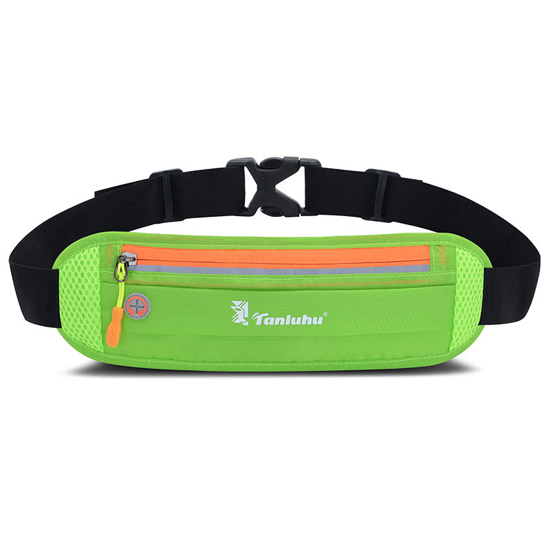Green fashion bum bag for 5km runners