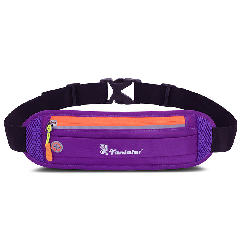 Purple waist bag for middle aged women