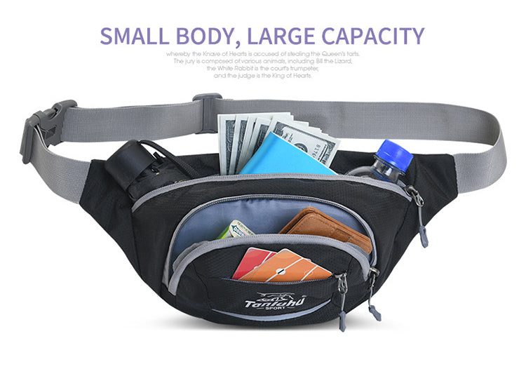 Wautton Outdoor Fanny Pack Bum Bag Big Campacity Water Resistant Nylon –  Wautton Outdoor Gear